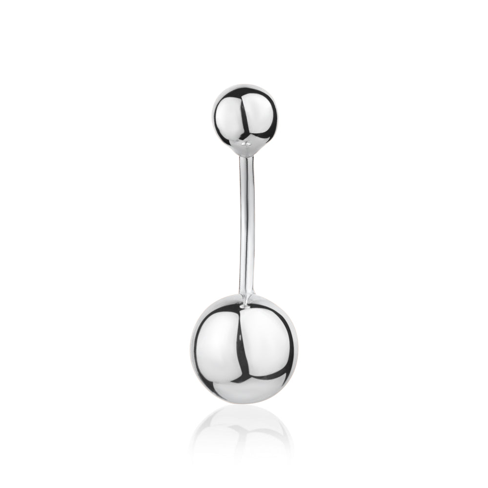 Belly Button Ring 14k Gold Navel Ring Barbell Belly Ring Stud Body Piercing